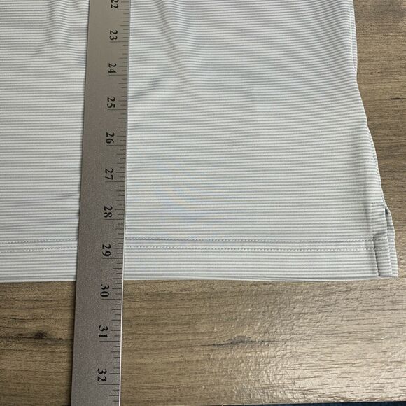 Adidas Clima Lite Mens Golf Polo Shirt Size XL Gray Breathable Short Sleeve - Picture 4 of 9